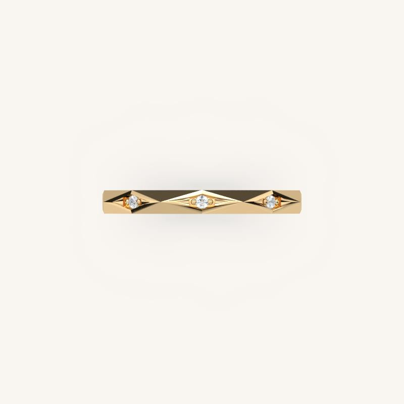 EdgeGlow Diamond Band