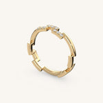 Load image into Gallery viewer, The ZigZag 9 Diamond Band