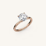 Load image into Gallery viewer, The Trelisse – Solitaire Engagement Ring