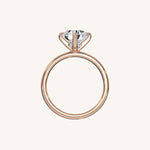 Load image into Gallery viewer, The Treliss - Solitaire Engagement Ring (E-W)