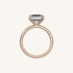 Load image into Gallery viewer, The Treliss - Solitaire Engagement Ring (E-W)