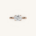 Load image into Gallery viewer, The Treliss - Solitaire Engagement Ring (E-W)