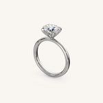 Load image into Gallery viewer, The Treliss - Solitaire Engagement Ring (E-W)
