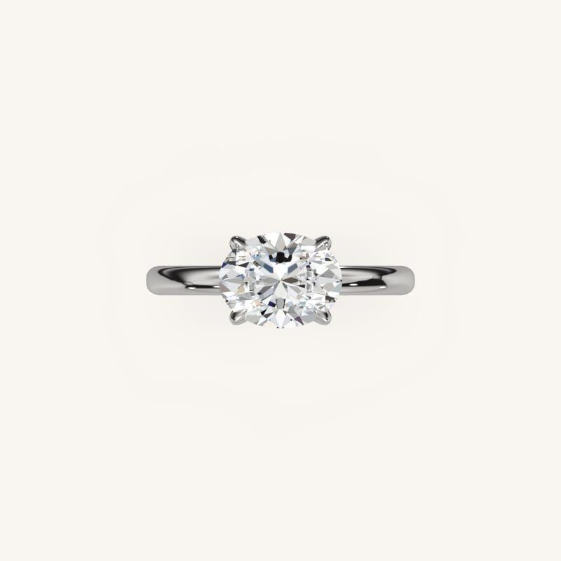 The Treliss - Solitaire Engagement Ring (E-W)