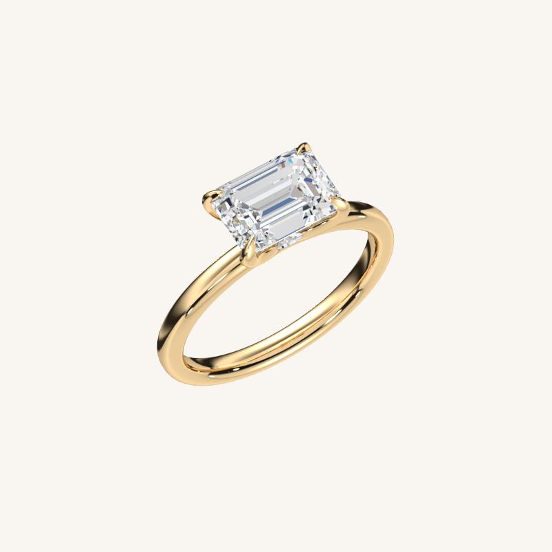 The Treliss - Solitaire Engagement Ring (E-W)