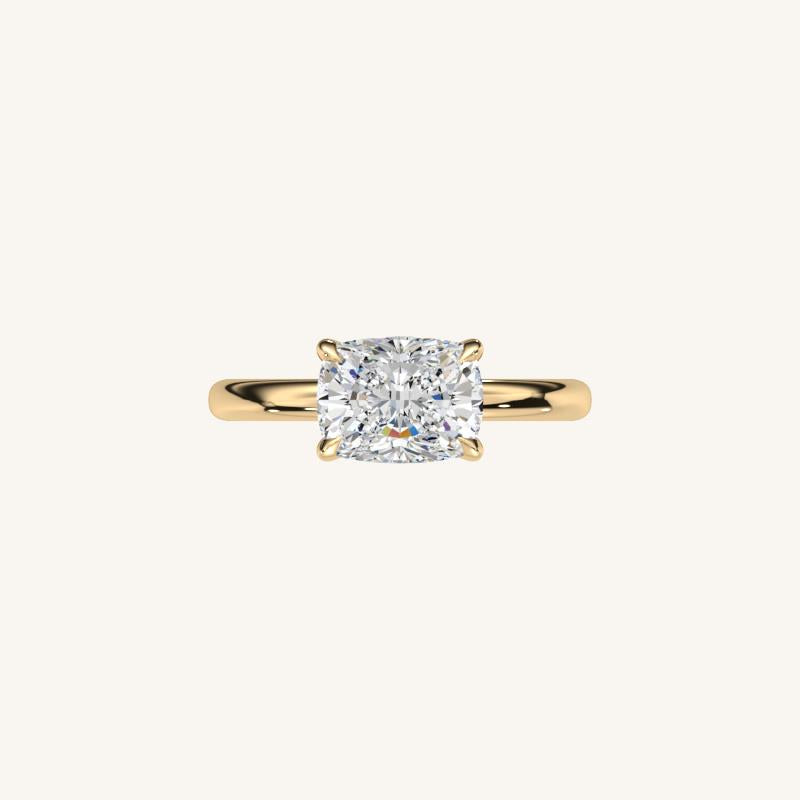 The Treliss - Solitaire Engagement Ring (E-W)