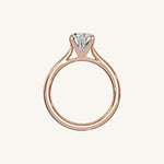Load image into Gallery viewer, The Solienne – Cathedral Solitaire Engagement Ring