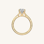 Load image into Gallery viewer, The Solienne – Cathedral Solitaire Engagement Ring