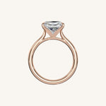 Load image into Gallery viewer, The Solienne – Cathedral Solitaire Engagement Ring (E-W)