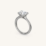 Load image into Gallery viewer, The Solienne – Cathedral Solitaire Engagement Ring (E-W)