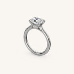 Load image into Gallery viewer, The Solienne – Cathedral Solitaire Engagement Ring (E-W)