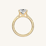 Load image into Gallery viewer, The Solienne – Cathedral Solitaire Engagement Ring (E-W)