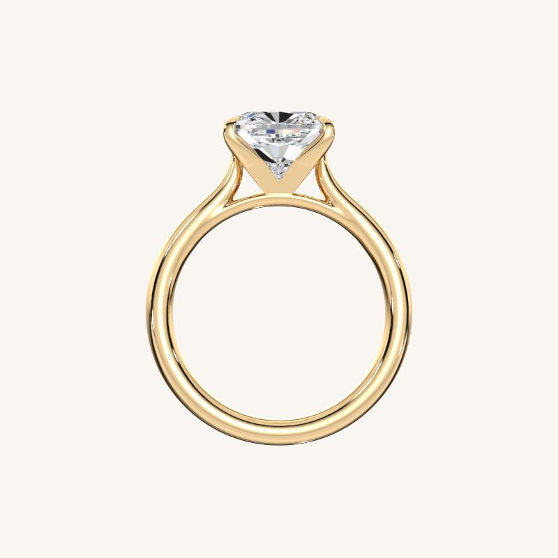 The Solienne – Cathedral Solitaire Engagement Ring (E-W)