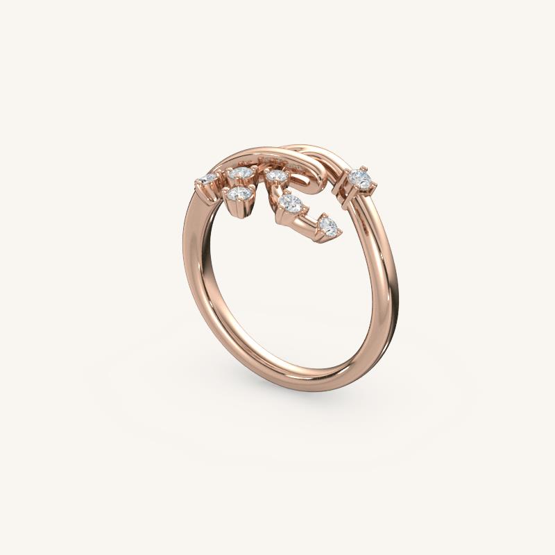 The Astrae – Pleiades-Inspired Celestial Ring