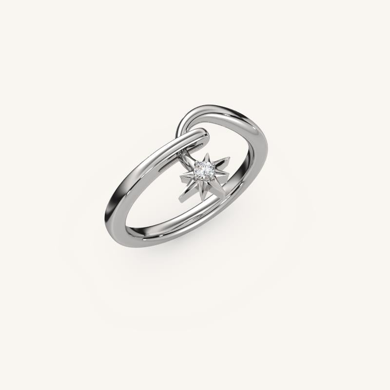 The Noria – North Star-Inspired Celestial Ring