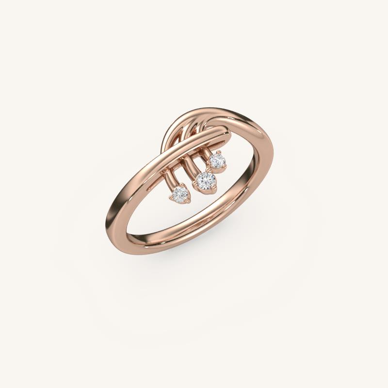 The Elara – Orion’s Belt - Inspired Celestial Ring