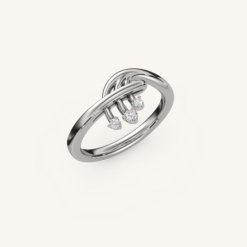 The Elara – Orion’s Belt - Inspired Celestial Ring