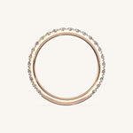 Load image into Gallery viewer, Elegant Diamond Half Eternity Band