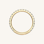 Load image into Gallery viewer, Elegant Diamond Half Eternity Band