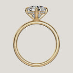 Load and play video in Gallery viewer, The Trelisse –Solitaire Hidden Halo Engagement Ring (E-W)