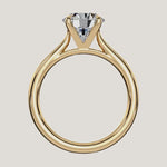 Load and play video in Gallery viewer, The Solienne – Cathedral Solitaire Engagement Ring