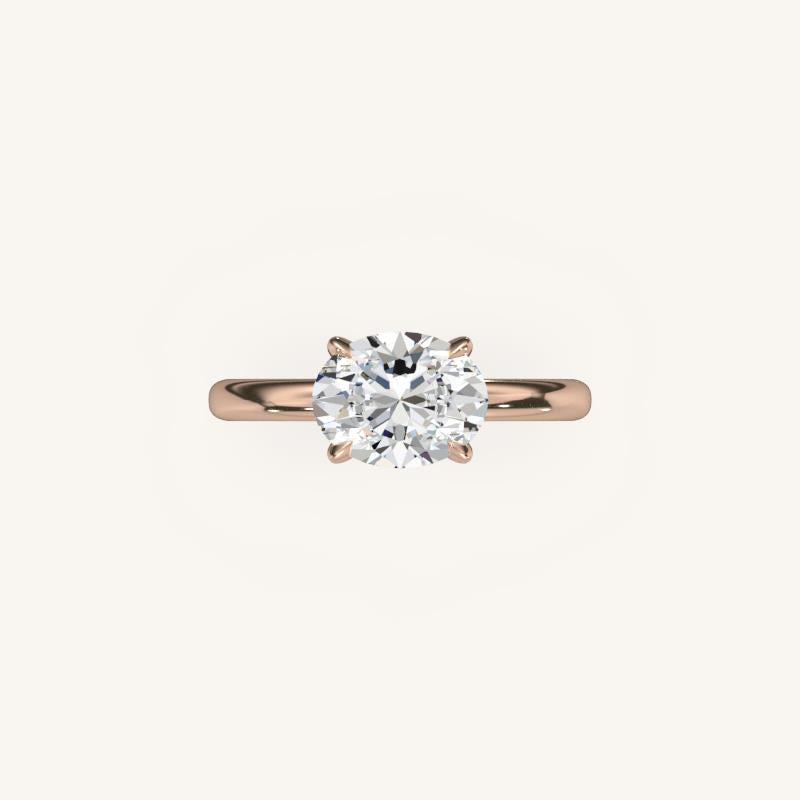 The Treliss - Solitaire Engagement Ring (E-W)