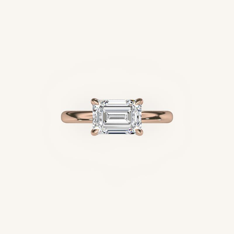 The Treliss - Solitaire Engagement Ring (E-W)