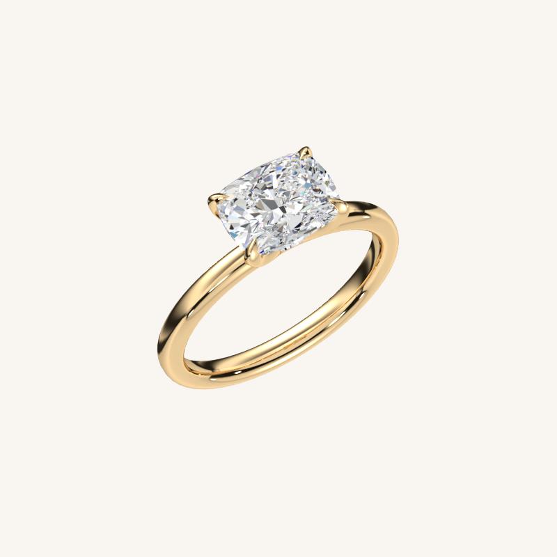 The Treliss - Solitaire Engagement Ring (E-W)