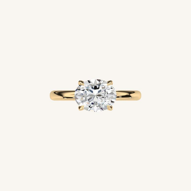 The Treliss - Solitaire Engagement Ring (E-W)