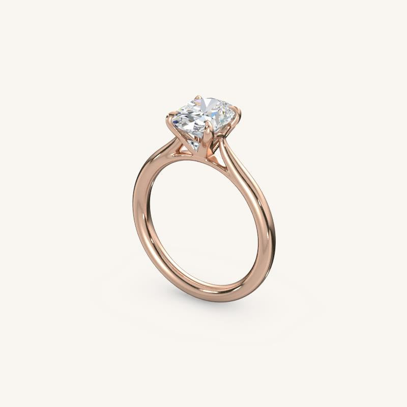 The Solienne – Cathedral Solitaire Engagement Ring