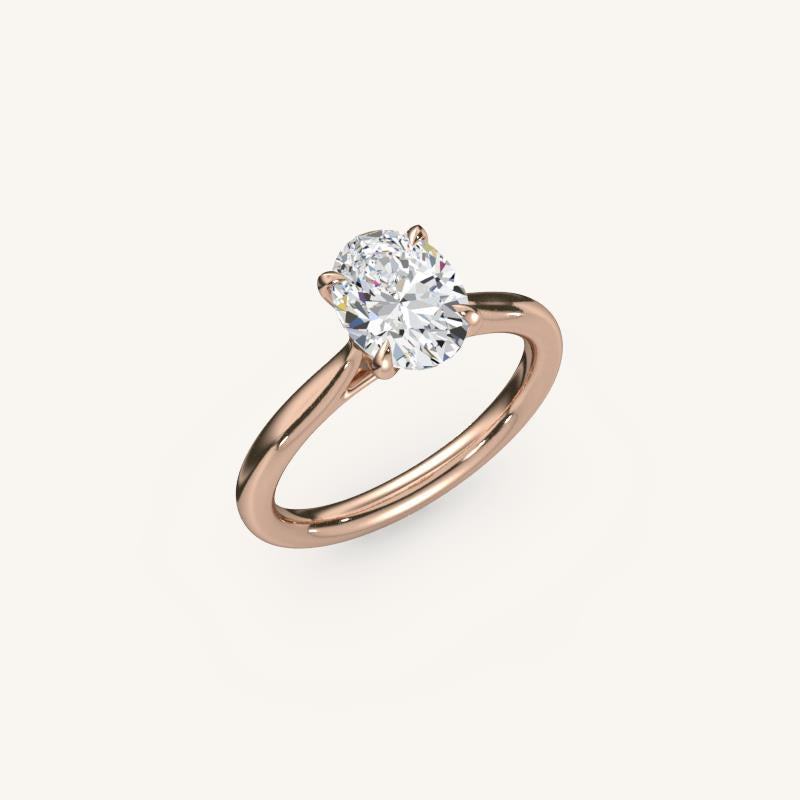 The Solienne – Cathedral Solitaire Engagement Ring