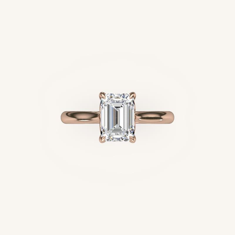 The Solienne – Cathedral Solitaire Engagement Ring