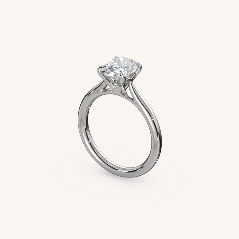 The Solienne – Cathedral Solitaire Engagement Ring