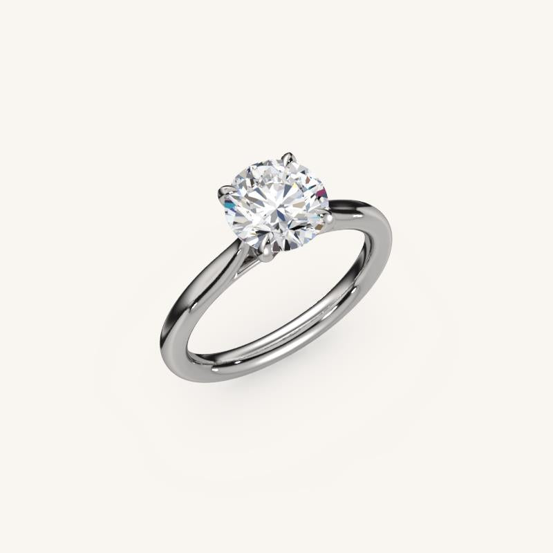The Solienne – Cathedral Solitaire Engagement Ring
