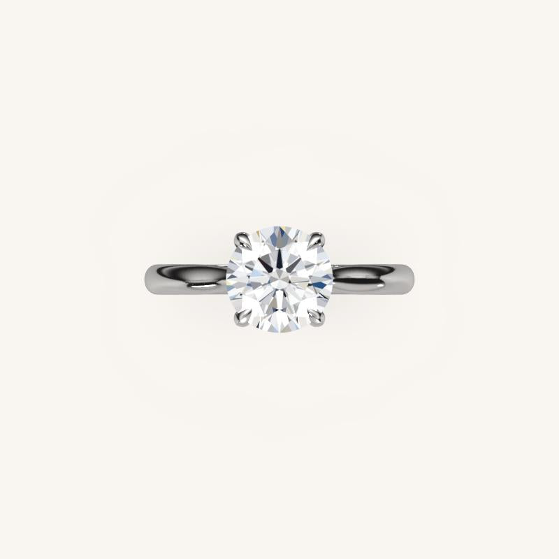 The Solienne – Cathedral Solitaire Engagement Ring