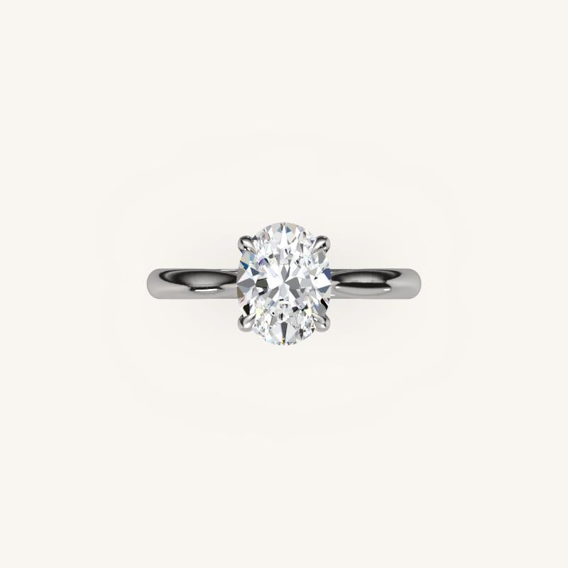 The Solienne – Cathedral Solitaire Engagement Ring