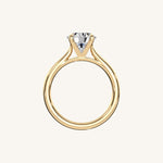 Load image into Gallery viewer, The Solienne – Cathedral Solitaire Engagement Ring
