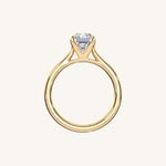 Load image into Gallery viewer, The Solienne – Cathedral Solitaire Engagement Ring

