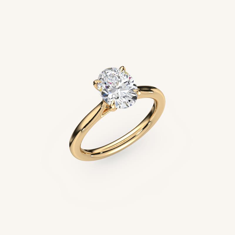 The Solienne – Cathedral Solitaire Engagement Ring