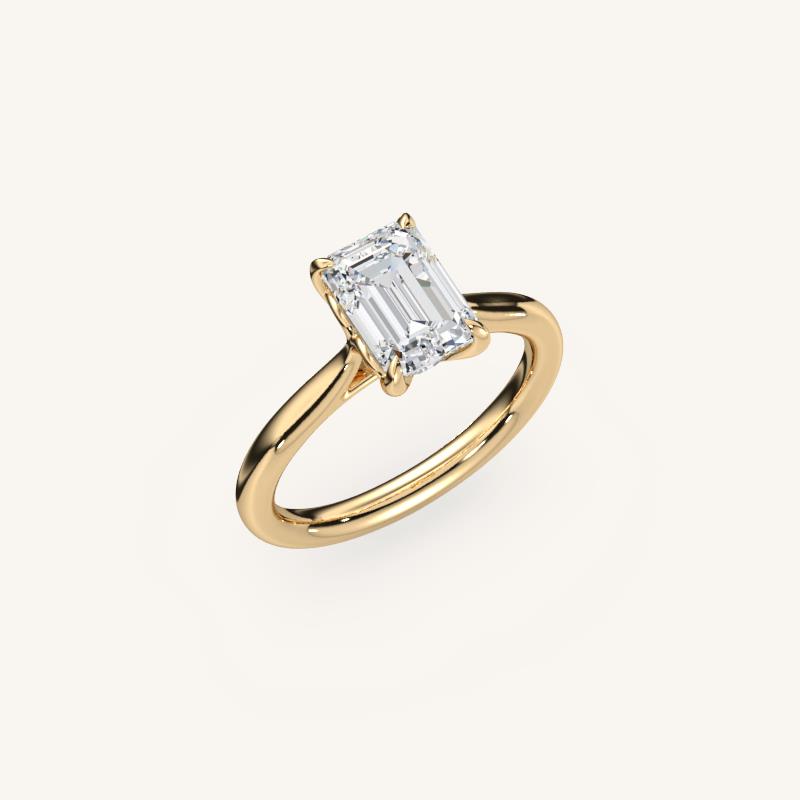 The Solienne – Cathedral Solitaire Engagement Ring