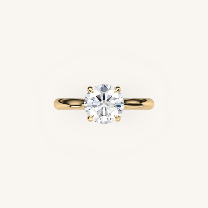 The Solienne – Cathedral Solitaire Engagement Ring