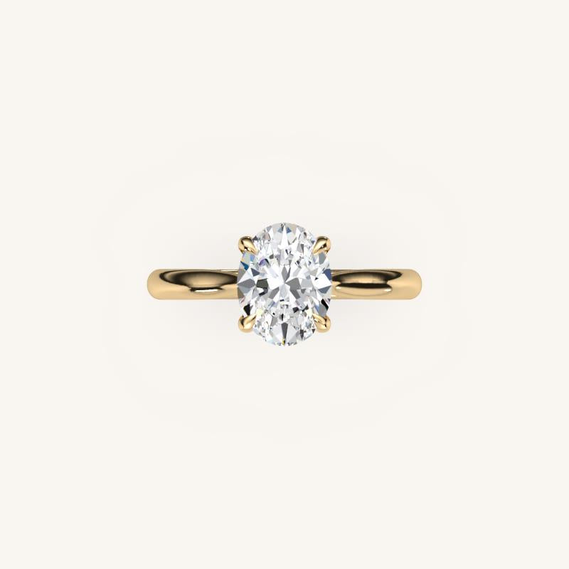 The Solienne – Cathedral Solitaire Engagement Ring