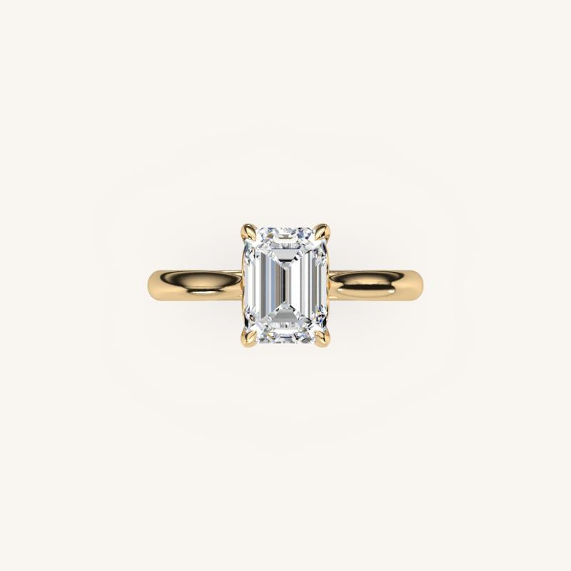 The Solienne – Cathedral Solitaire Engagement Ring