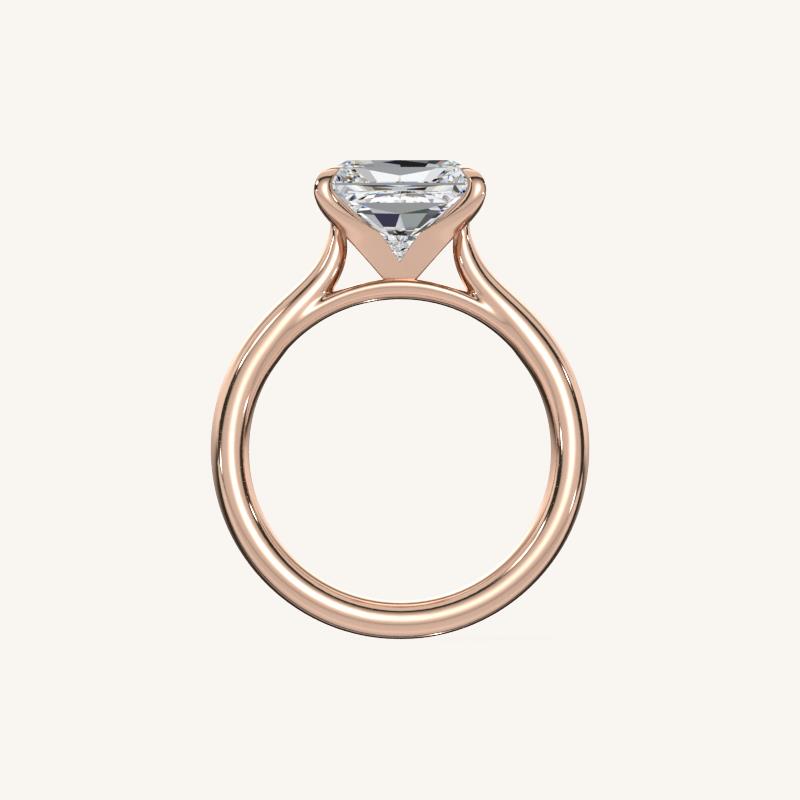 The Solienne – Cathedral Solitaire Engagement Ring (E-W)