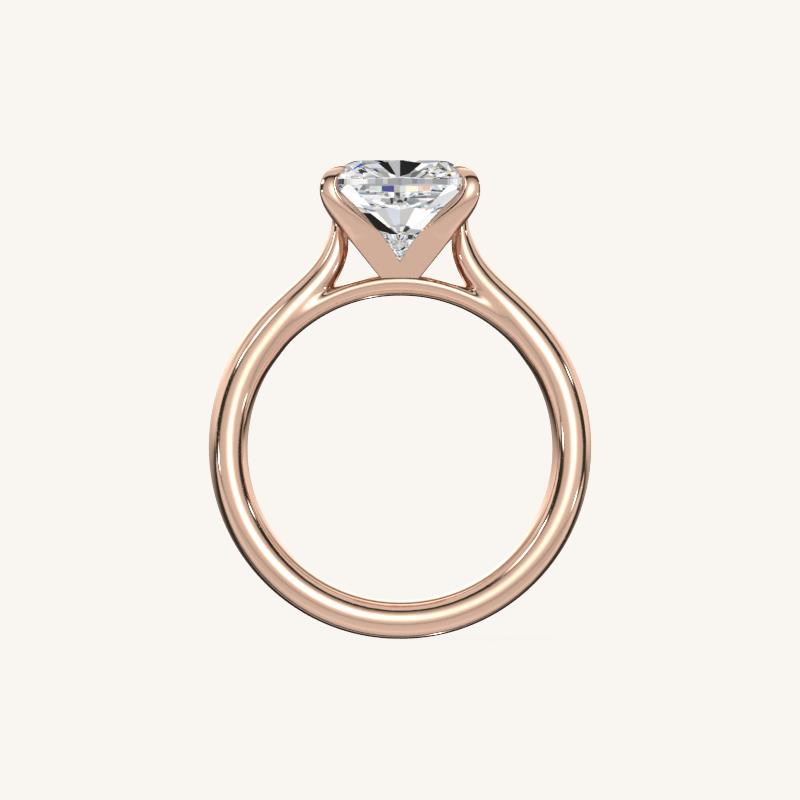 The Solienne – Cathedral Solitaire Engagement Ring (E-W)