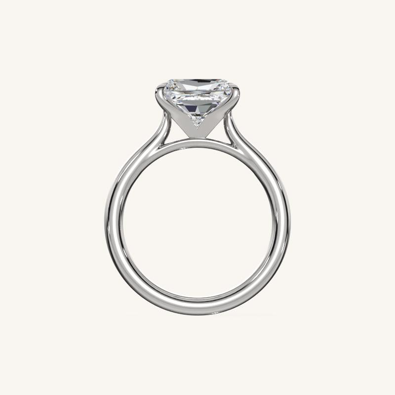 The Solienne – Cathedral Solitaire Engagement Ring (E-W)