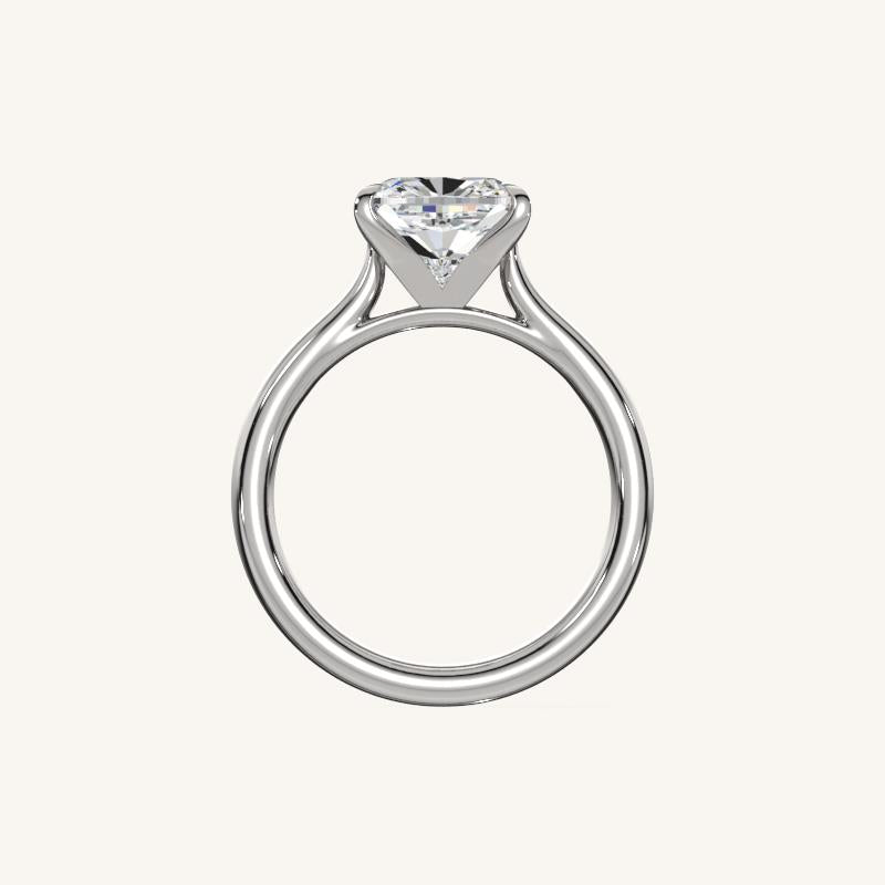 The Solienne – Cathedral Solitaire Engagement Ring (E-W)