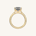 Load image into Gallery viewer, The Solienne – Cathedral Solitaire Engagement Ring (E-W)
