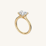 Load image into Gallery viewer, The Solienne – Cathedral Solitaire Engagement Ring (E-W)
