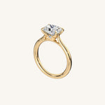 Load image into Gallery viewer, The Solienne – Cathedral Solitaire Engagement Ring (E-W)
